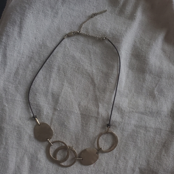 Kenneth Cole | gold tone statement necklace - Picture 2 of 6